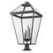 Z-Lite Talbot 4 Light Outdoor Pier Mounted Fixture, Oil Rubbed Bronze And Seedy 579PHXLXR-533PM-ORB - alternate 1